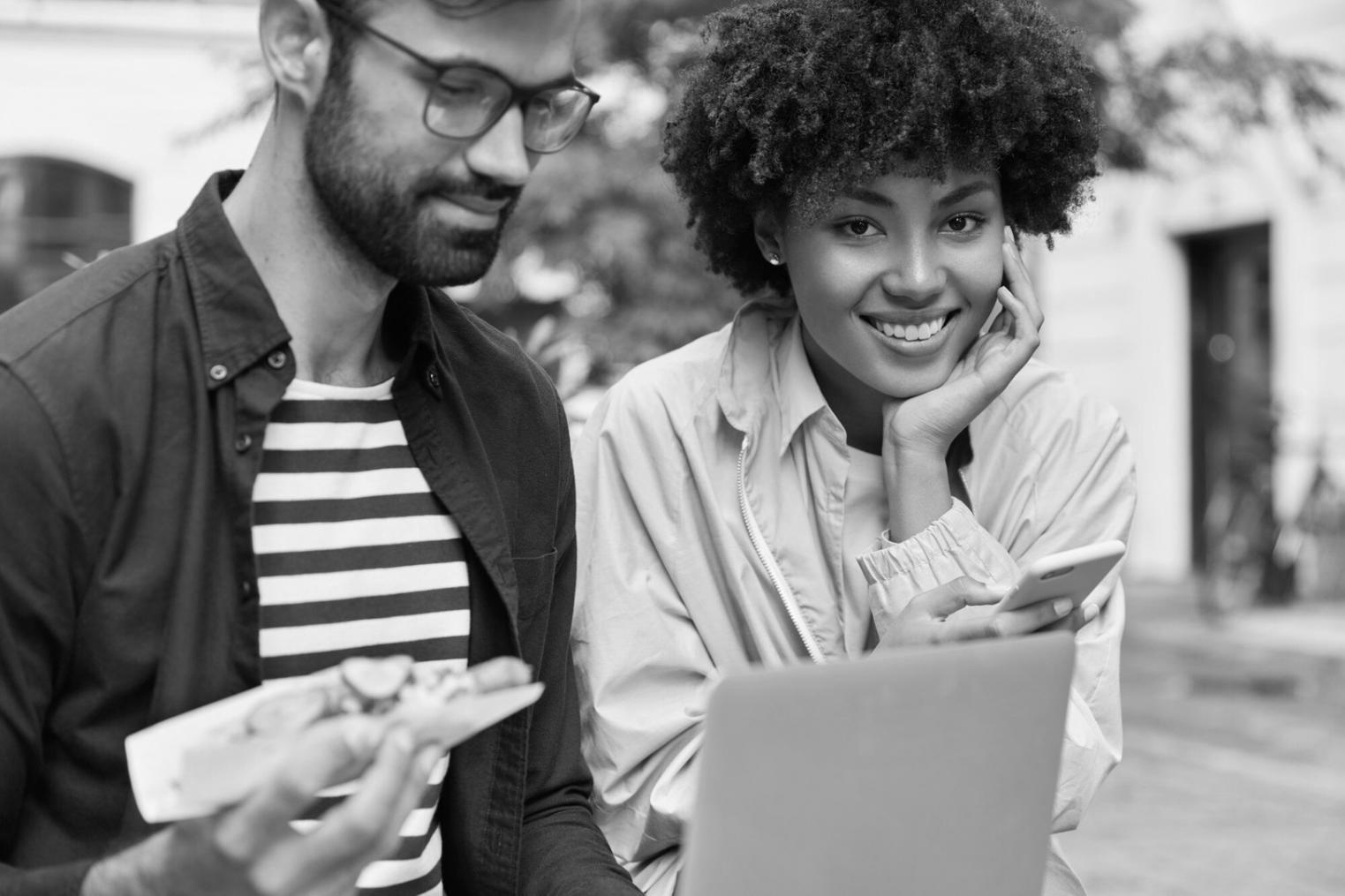 Budget analysis session with detailed financial modeling